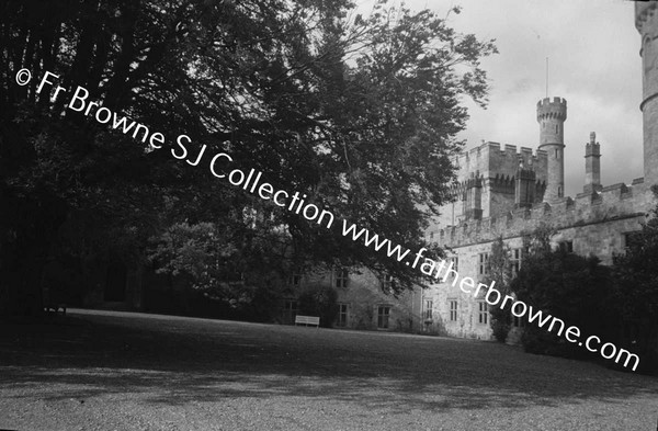 LISMORE CASTLE  IN THE COURTYARD